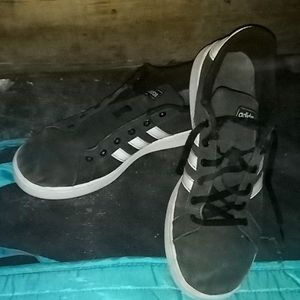 Used in good condition Adidas grand court  black and white.Size 7.Retail $65.